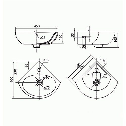 Умивальник Runa (L82735000), Kolo - Зображення 248637-06905.jpg