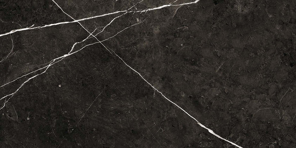 Плитка керамогранітна Thalassa Neso-R Negro RECT 293x593x10 Arcana - Зображення