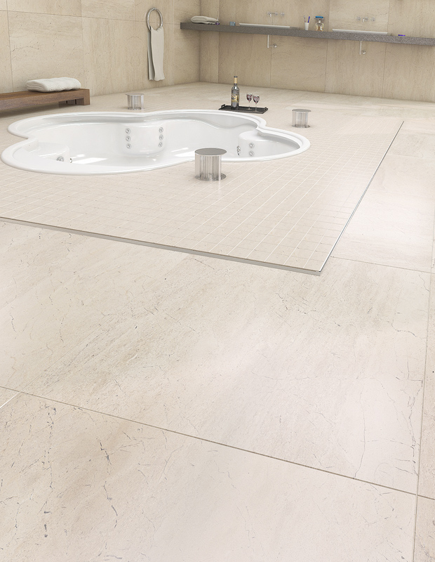 Плитка керамогранітна Crema Marfil бежевий 600x1200x10 Golden Tile - Зображення 24f6a-0494935001533041045.jpg