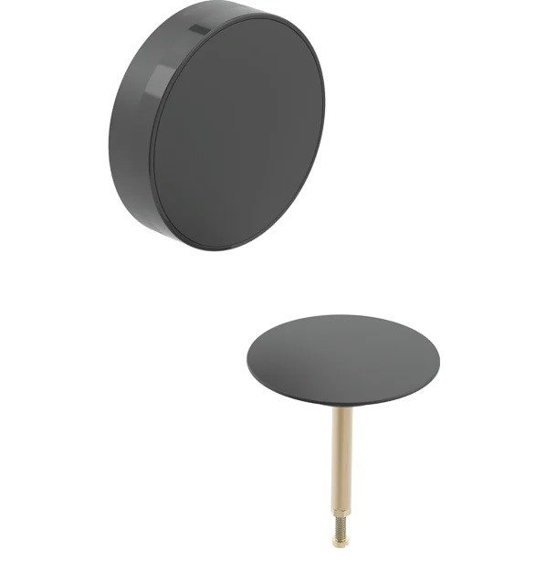 Набор пробка для сифона и накладная панель слив-перелив 150.300.14.1 Geberit - Зображення