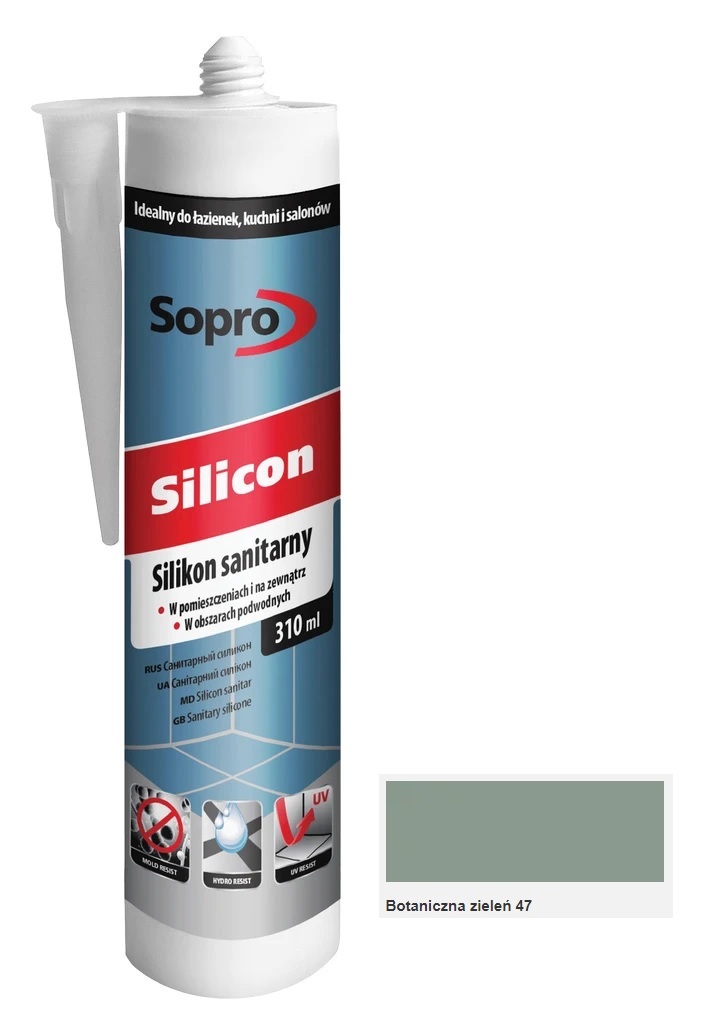 Силікон Sopro Silicon 211 ботанічна зелень №47 (310 мл) - Зображення 250949149-79695.jpg