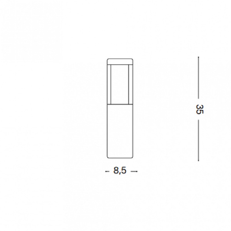 Світильник вуличний TIFONE-2 PT (250977), IDEAL LUX - Зображення 250977--.jpg