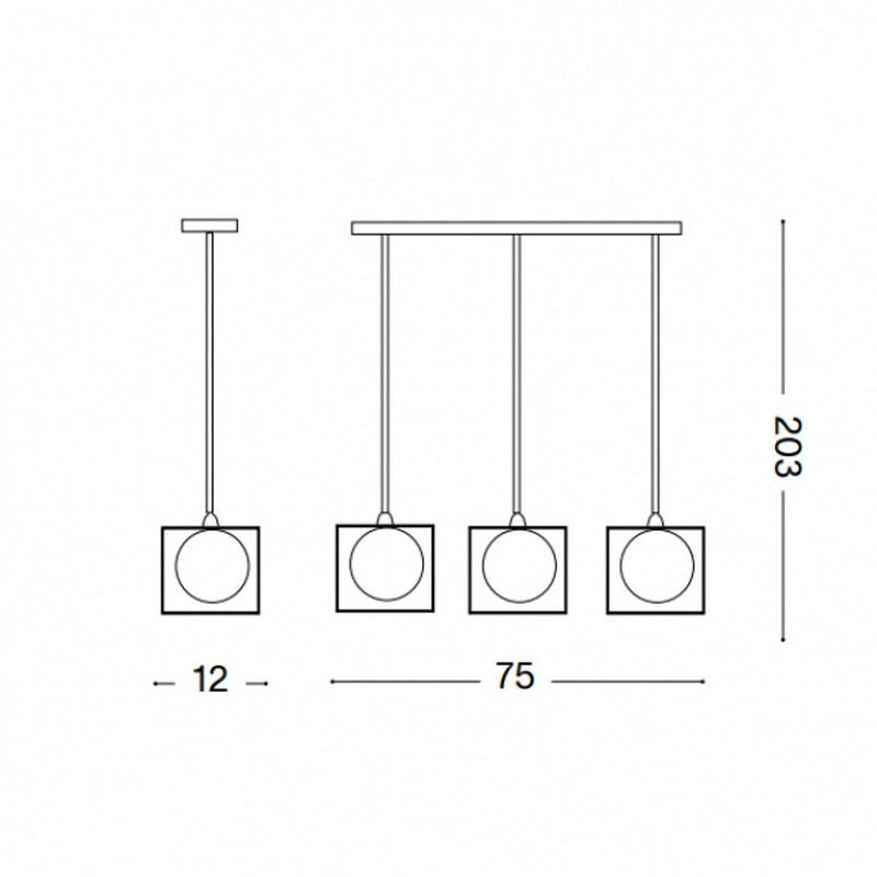 Люстра LINGOTTO SP3 SINGLE (251110), IDEAL LUX - Зображення 251110--.jpg