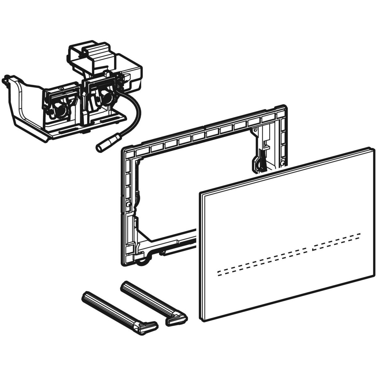 Кнопка зливу електронна Sigma 80 116.090.SG.6 чорний Geberit - Зображення 251777633-0d0ab.jpg