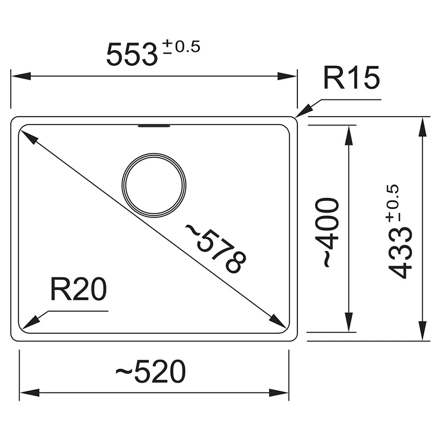 Кухонна мийка Maris MRG 110-52 Сахара FRANKE - Зображення 251777646-a6a40.jpg