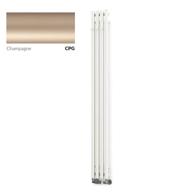 Рушникосушка Rolo Hanger 1800x205 Ral Champagne WGROW180020KCPGSX Terma - Зображення