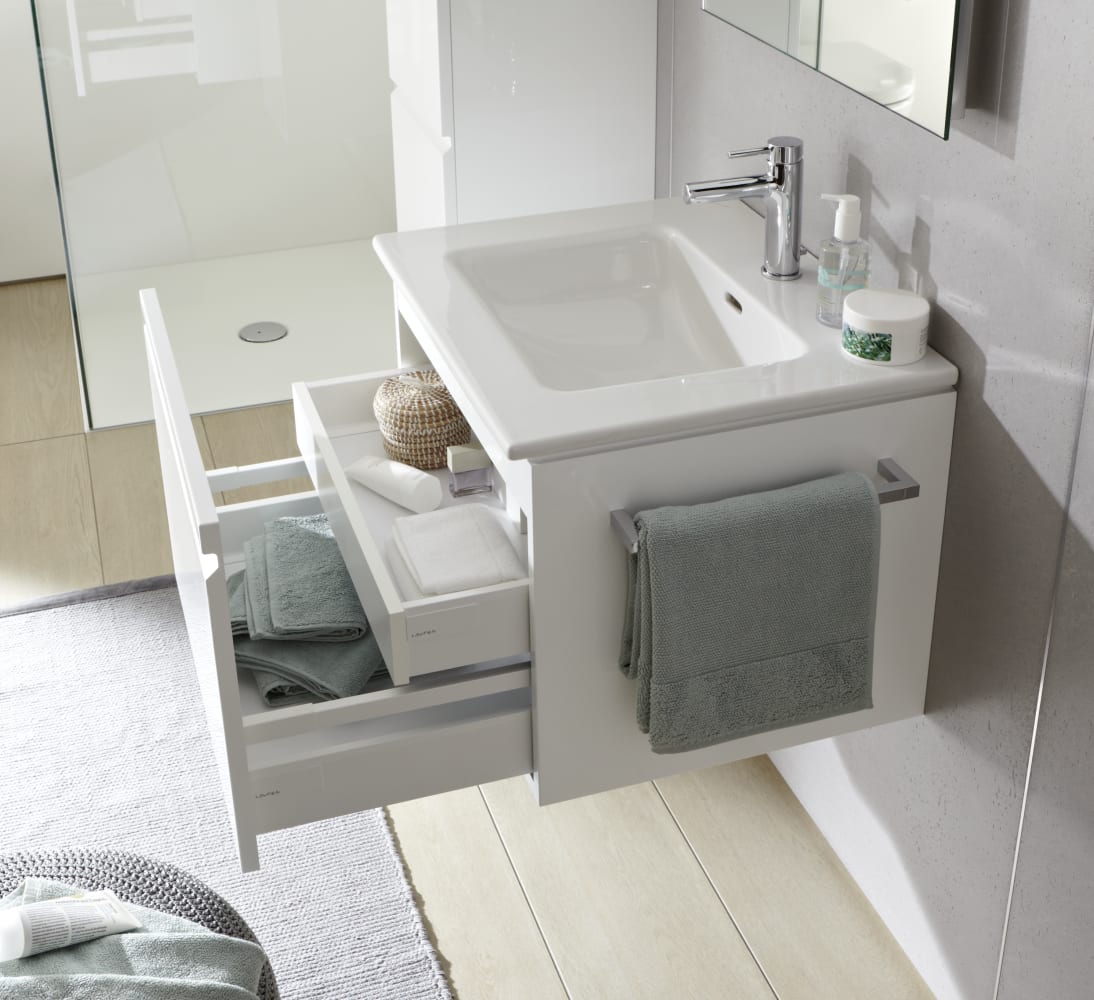 Шафка з умивальником Pro S 60 White M Laufen - Зображення 252109500-f2ab6.jpg