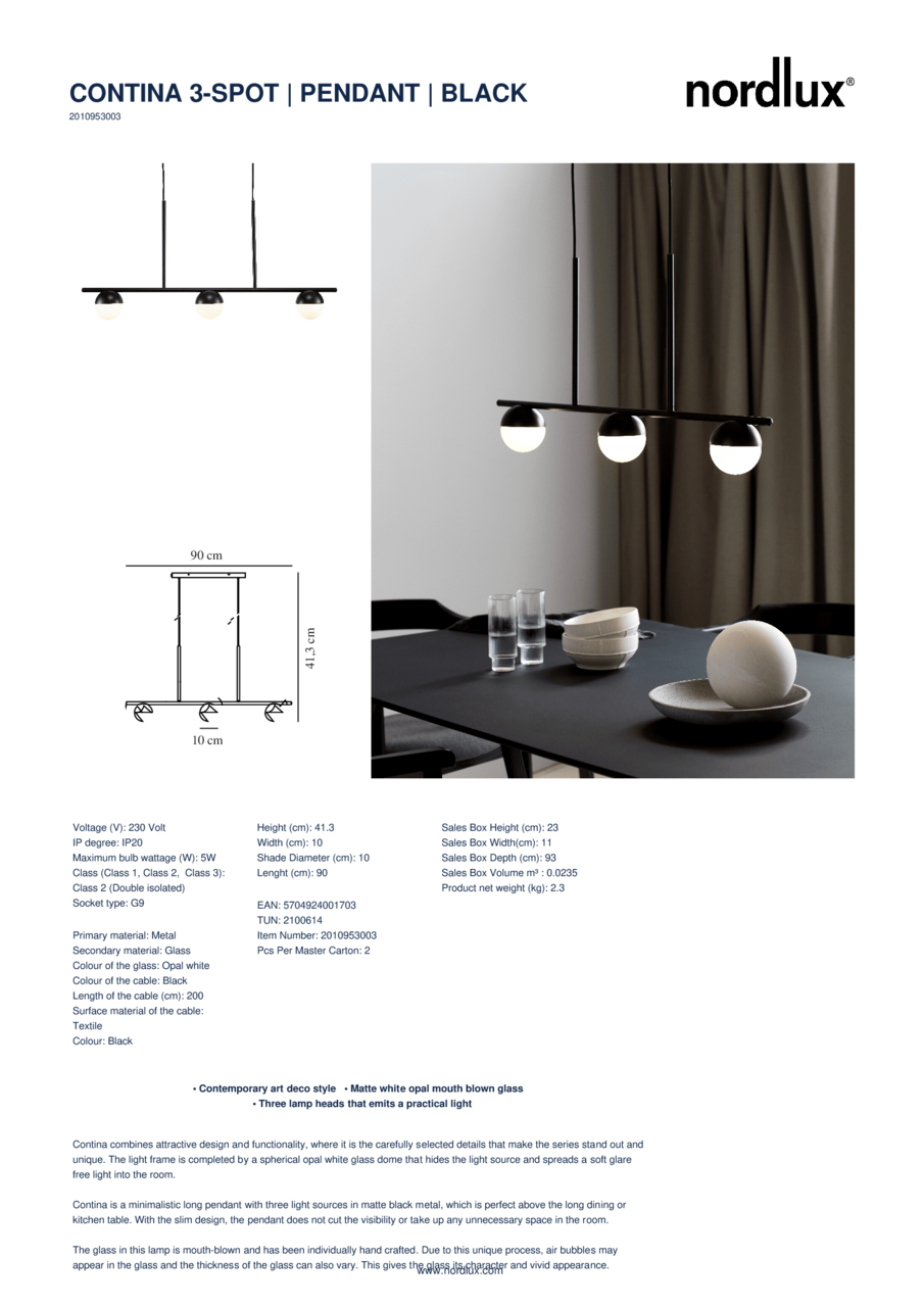 Люстра Contina 2010953003 Nordlux - Зображення 25339977-0417b.png