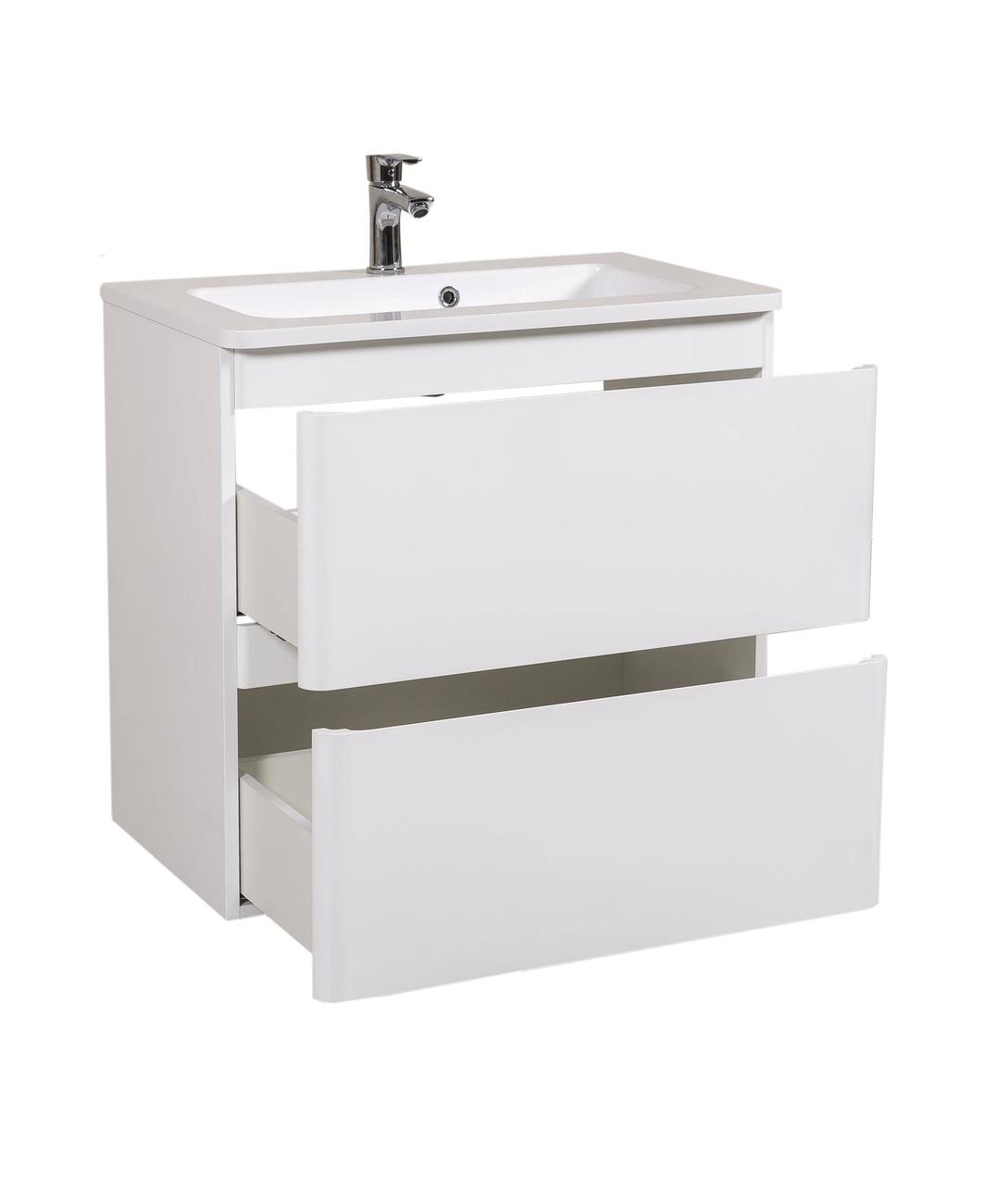 Шафка з умивальником підвісна Акцент Альфа 80, Аква Родос - Зображення 255185-089b1.jpg