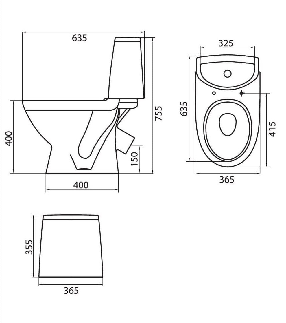 Компакт Runa з кришкою дюропласт soft-close (L89207000), Kolo - Зображення 255216-19c3a.jpg