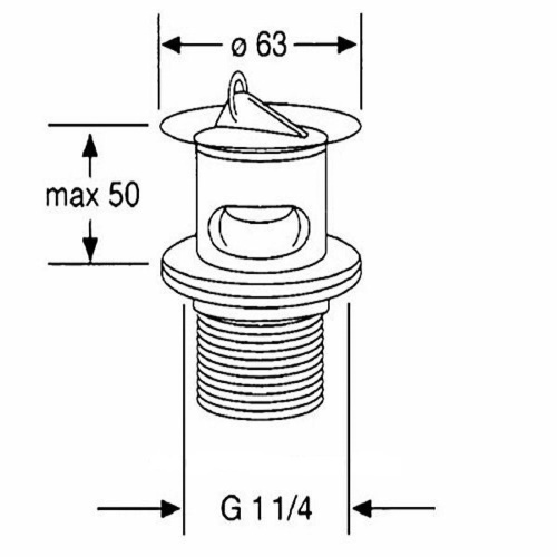 Донний клапан G1 (1042705-00), Kludi - Зображення 255234-1e8f3.jpg