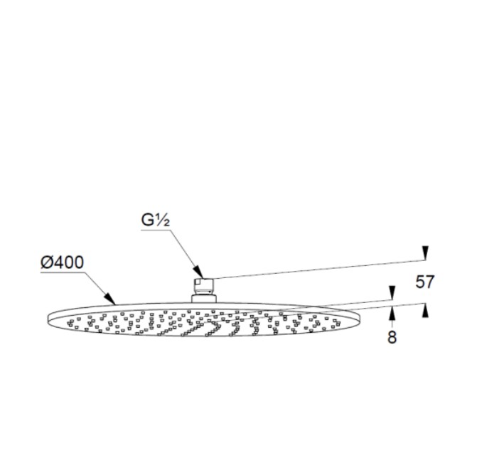 Верхній душ DN 15 A-QA (6434005-00), Kludi - Зображення 255431-66d0a.jpg