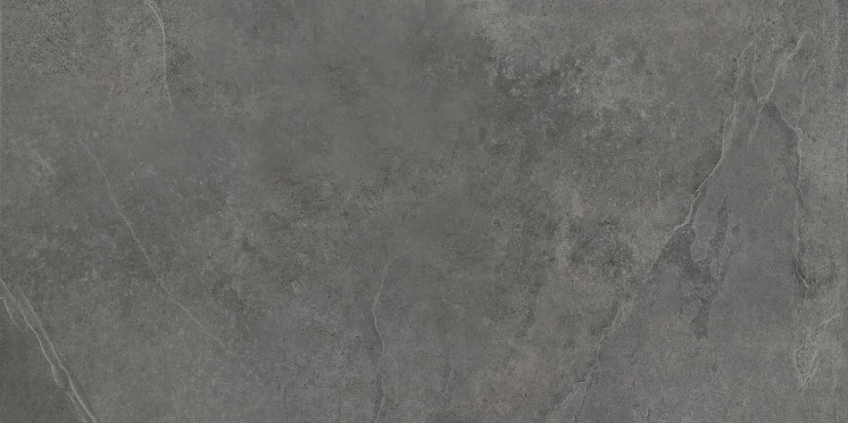 Плитка керамогранітна Pizarra Dark Grey 2.0 RECT 600x1200x20 StarGres - Зображення