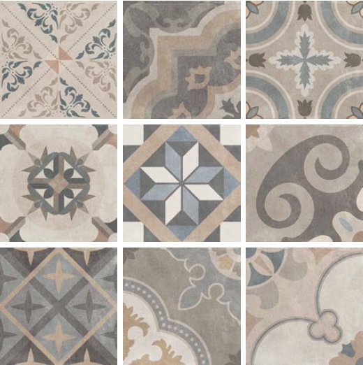 Плитка керамогранітна CSAPCLMX20 Patchwork Сlassic Mix 200x200x10 Sant'agostino - Зображення 255842-5aa6d.jpeg