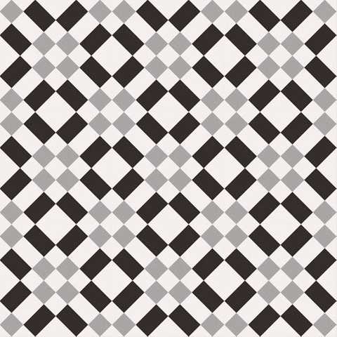Плитка керамогранітна CSAPBW0220 Patchwork B&W 02 200x200x10 Sant'agostino - Зображення