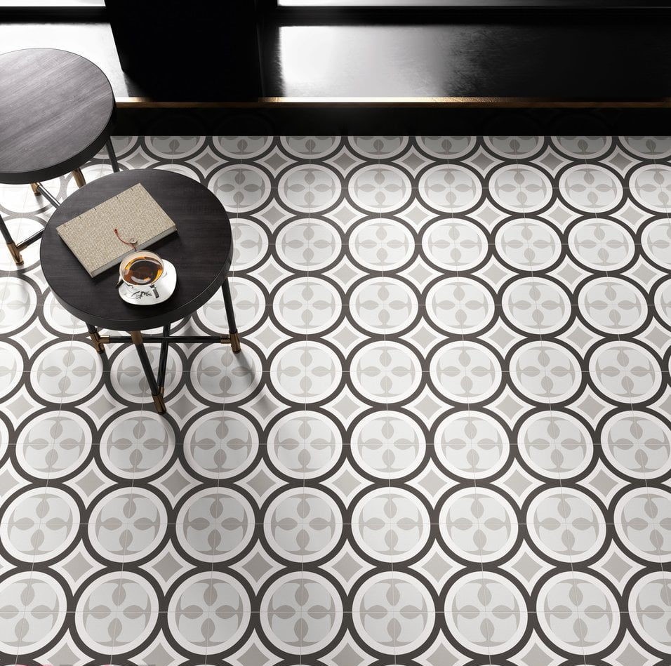 Плитка керамогранітна CSAPBW0120 Patchwork B&W 01 200x200x10 Sant'agostino - Зображення 255847-354dd.jpg