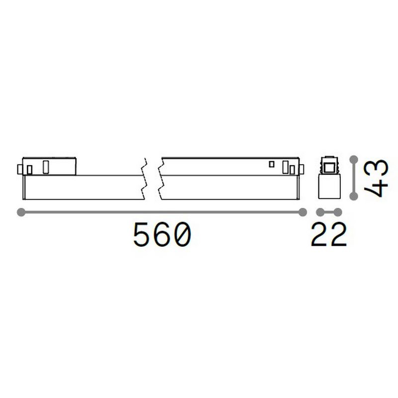 Трековий світильник EGO WIDE 13W 3000K (257716), IDEAL LUX - Зображення 257716--.jpg