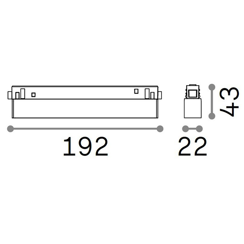 Трековый светильник EGO ACCENT 07W 3000K (257792), IDEAL LUX - Зображення 257792-2.jpg