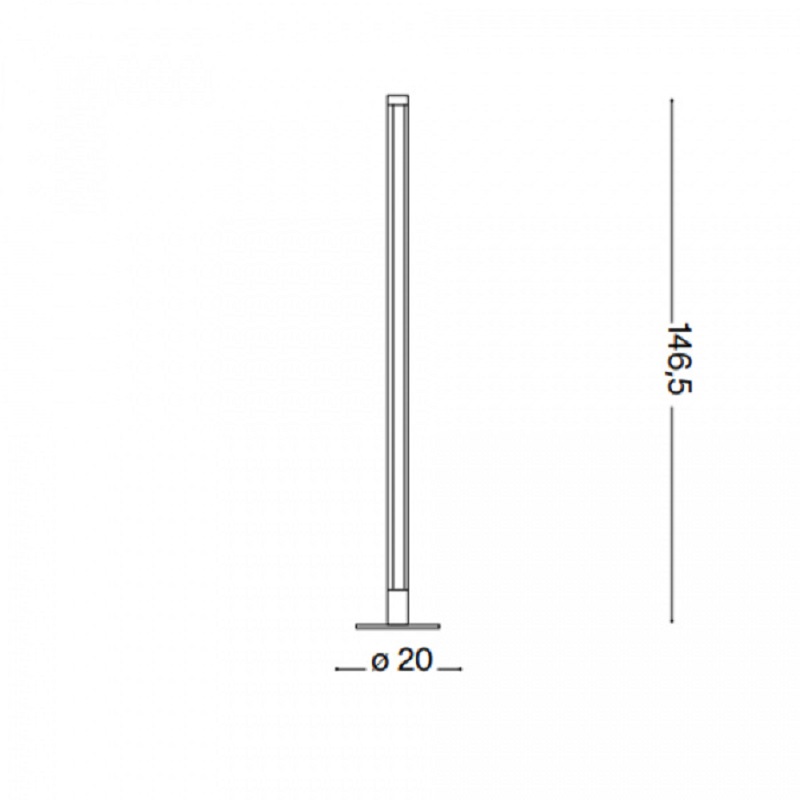 Торшер YOKO PT BIANCO (258874), IDEAL LUX - Зображення 258874--.jpg