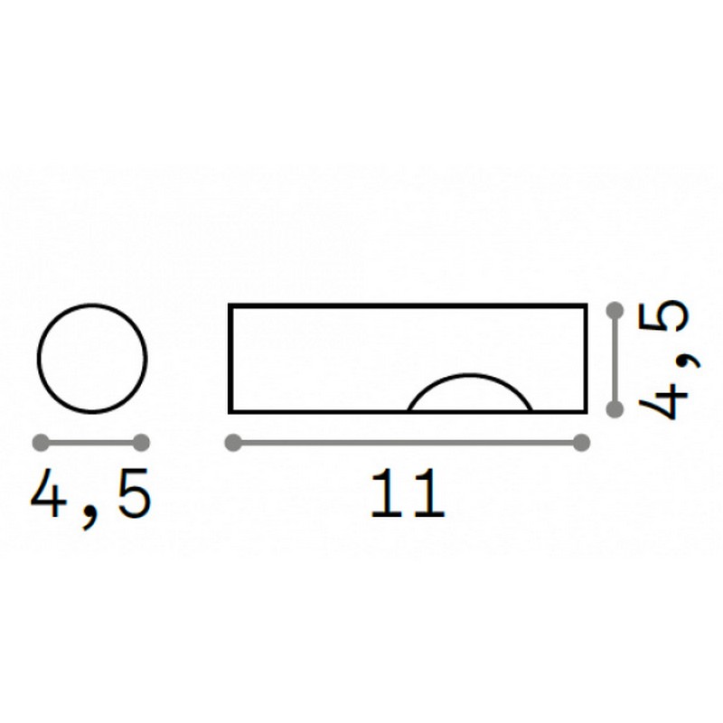 Світильник вуличний HOOK AP1 (259680), IDEAL LUX - Зображення 259680--.jpg