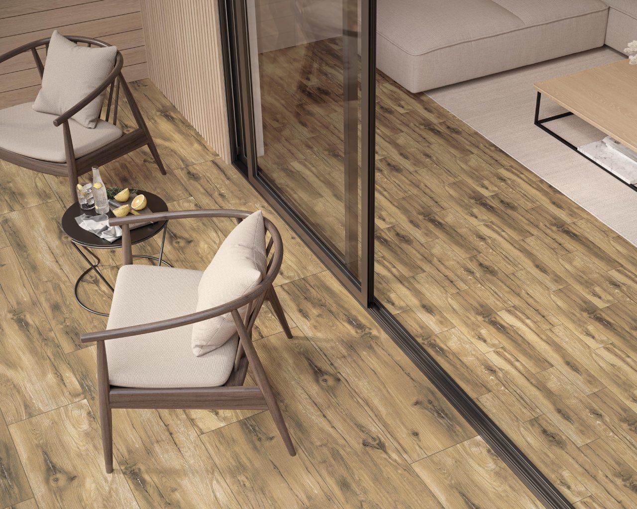 Плитка керамогранітна Rustland Brown RECT 198x1198x10 Paradyz - Зображення 2601047-c4f33.jpg