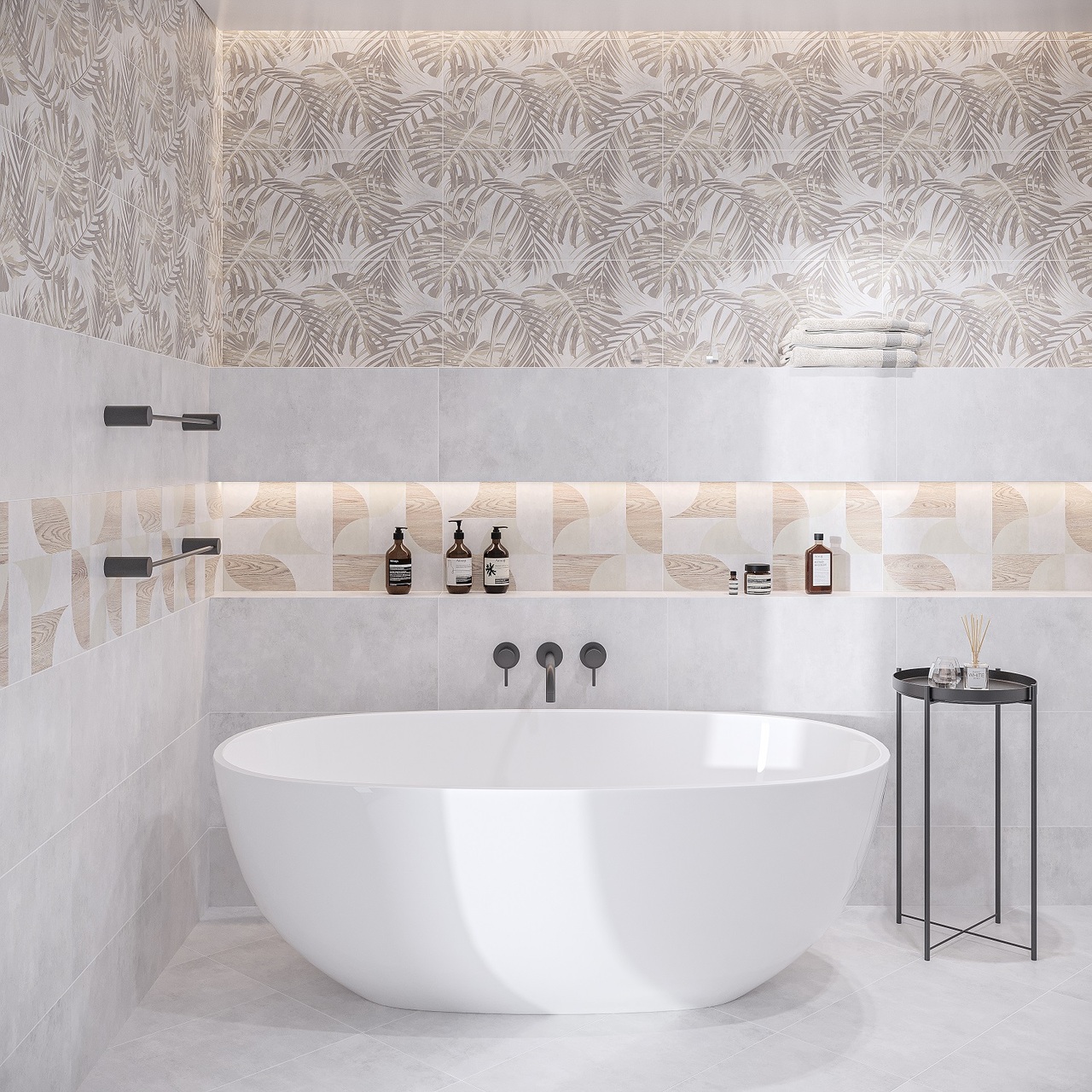 Плитка стінова HR2051 Harmony Wall Grey 300x600x9 Golden Tile - Зображення 2601203-00da2.jpg