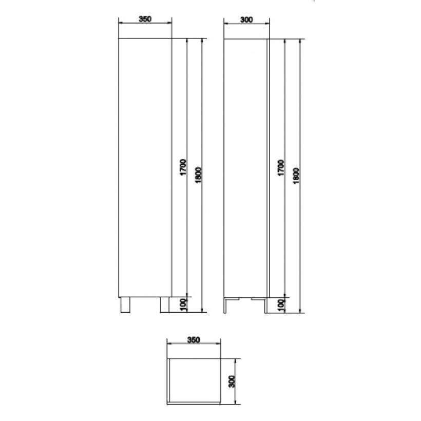 Пенал City Cersanit - Зображення 260854-69306.jpg