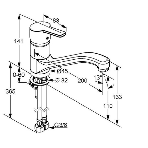Змішувач для кухні DN 10 Logo Neo (379190575), Kludi - Зображення 260988-5512c.jpg
