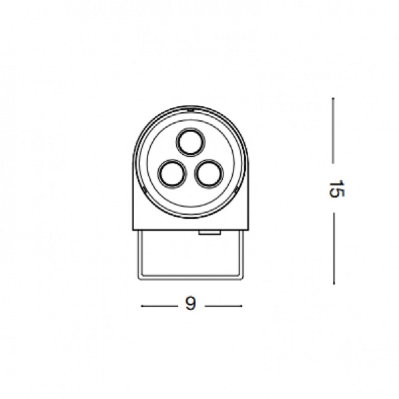 Світильник вуличний ULEX 08W SOURCE (261287), IDEAL LUX - Зображення 261287--.jpg