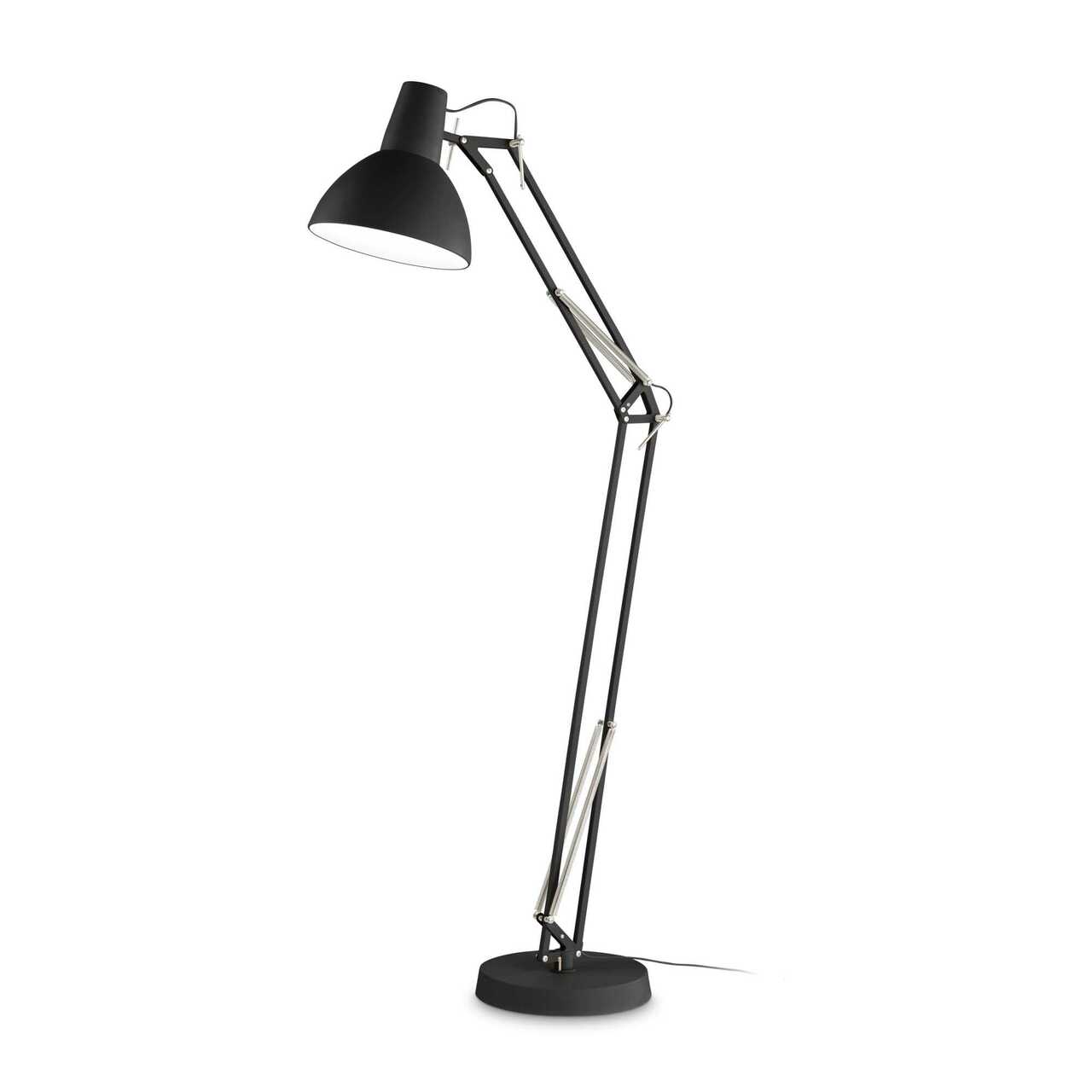 Торшер WALLY PT1 TOTAL BLACK (265292), IDEAL LUX - Зображення