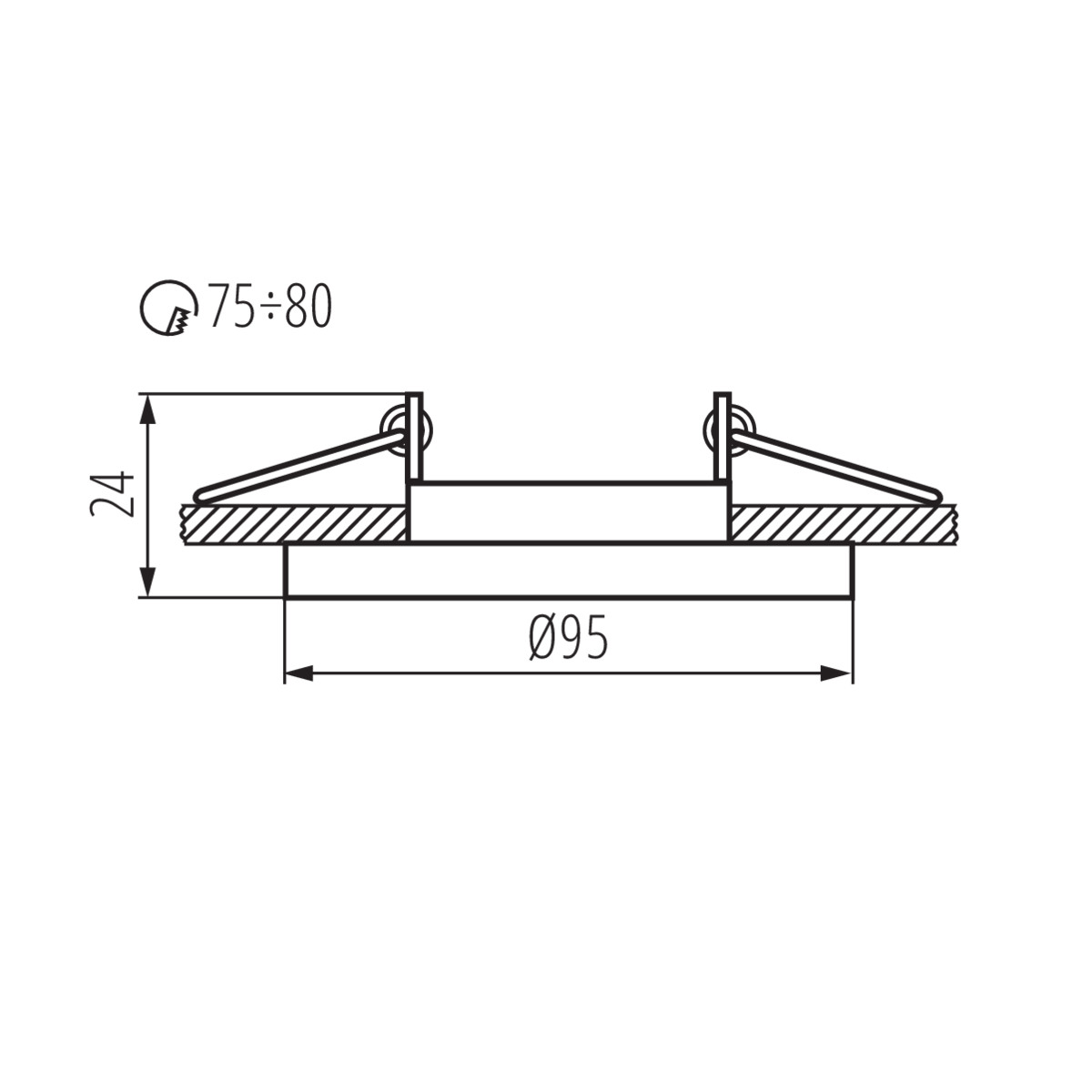 Точковий світильник MORTA CT-DTO50-B (26717), Kanlux - Зображення 26717--.jpg