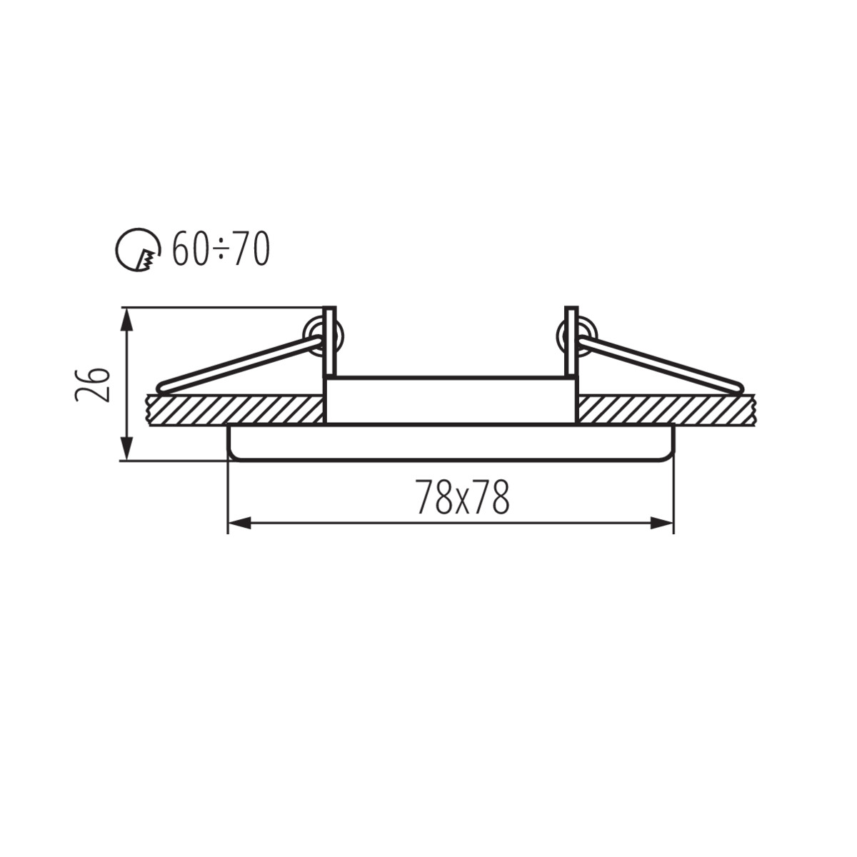 Точковий світильник NESTA DSL-C (26747), Kanlux - Зображення 26747-.jpg