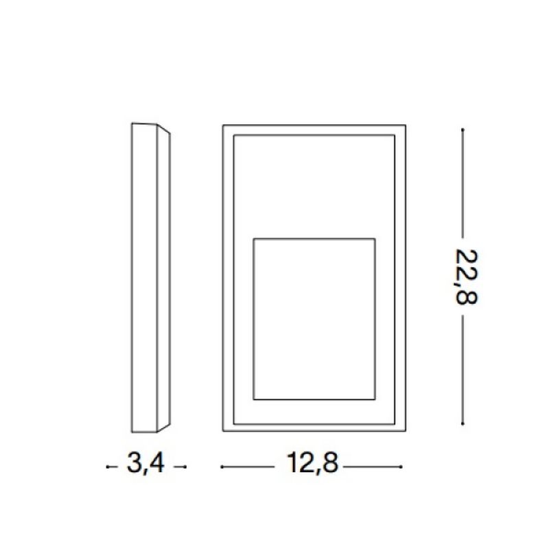 Світильник вуличний FEBE-2 AP BIANCO (268361), IDEAL LUX - Зображення 268361-.jpg