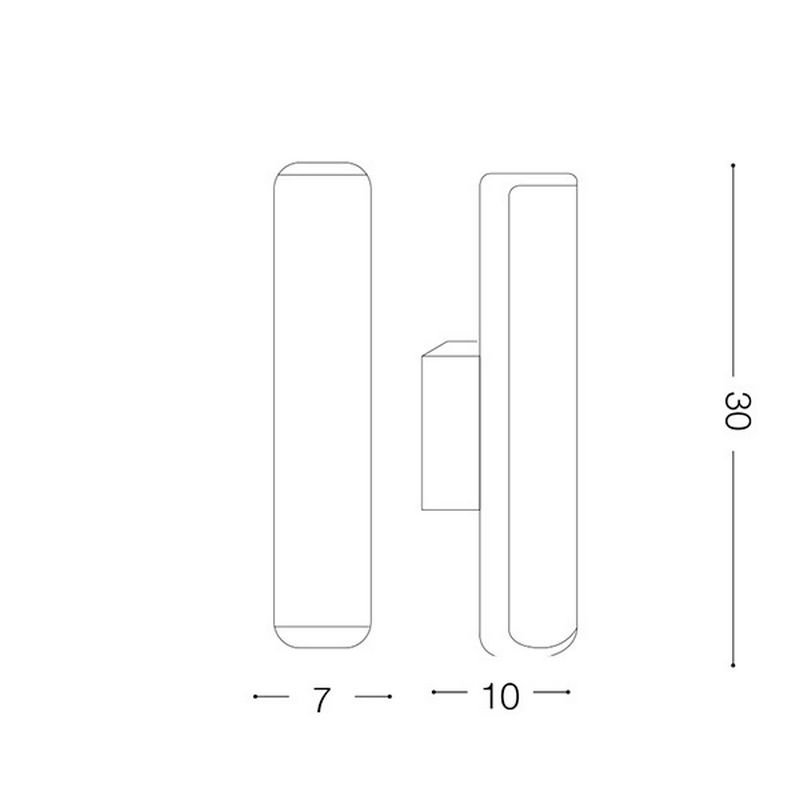 Світильник вуличний ETERE AP COFFEE 3000K (269153), IDEAL LUX - Зображення 269153-.jpg