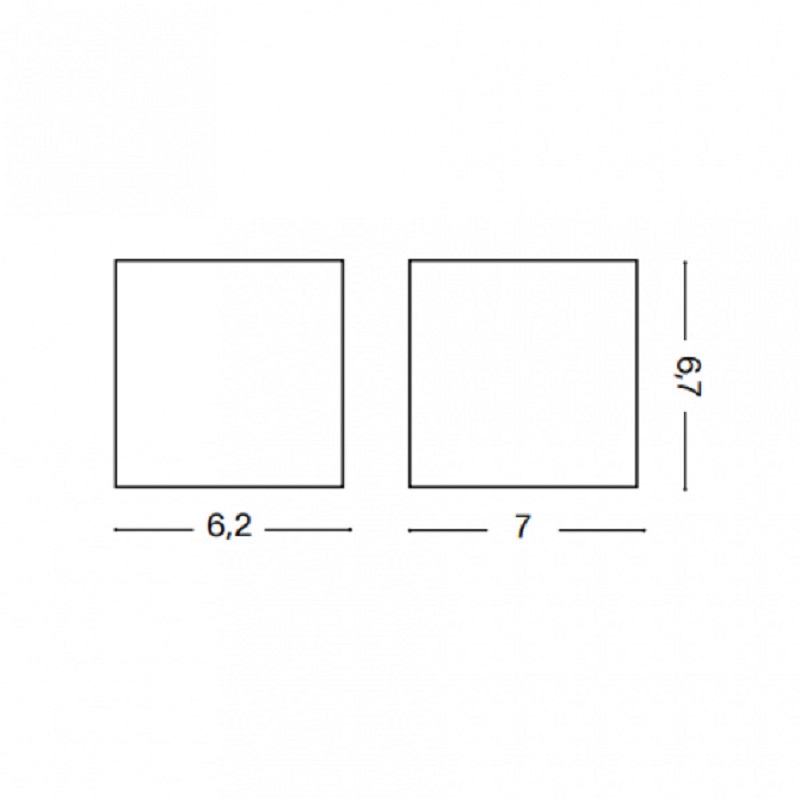 Світильник вуличний RUBIK AP1 D07 ANTRACITE 3000K (269184), IDEAL LUX - Зображення 269184--.jpg