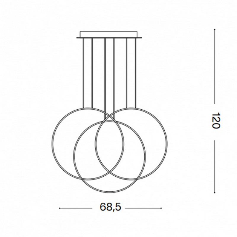 Люстра FRAME SP CERCHIO BIANCO (269351), IDEAL LUX - Зображення 269351--.jpg
