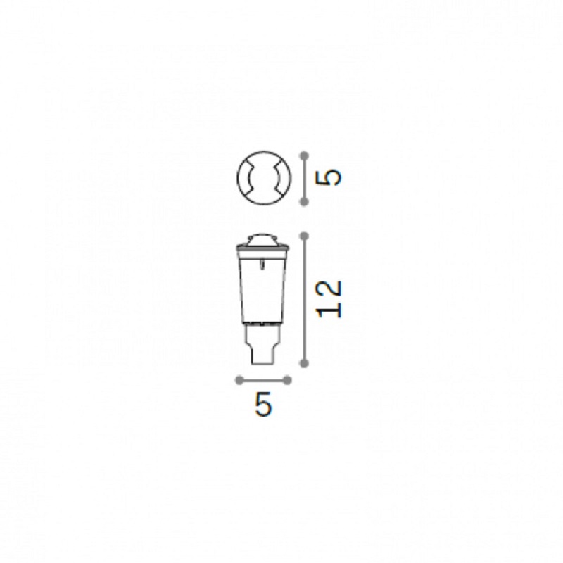 Светильник уличный WAY TWO SIDES 4000K (269719), IDEAL LUX - Зображення 269719--.jpg
