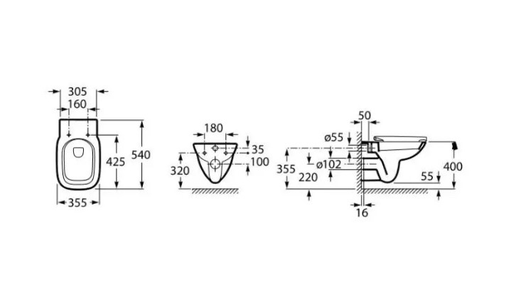 Унітаз підвісний Debba з кришкою Slim soft-close A34H993000 Roca - Зображення 26987087-4ec8b.jpg