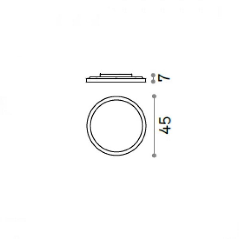 Світильник FLY PL D45 4000K (270296), IDEAL LUX - Зображення 270296--.jpg
