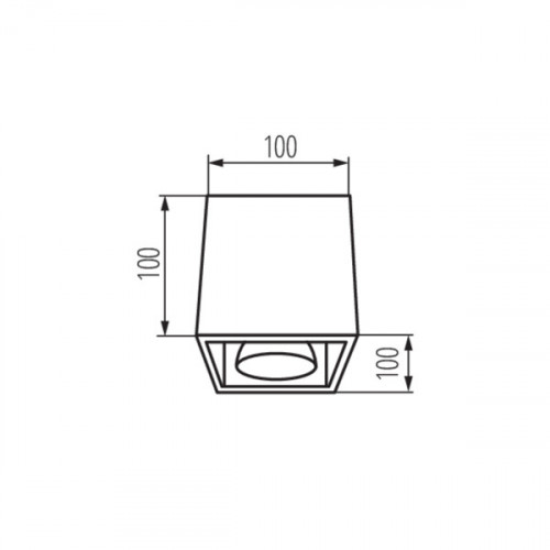 Точечный светильник ALGO GU10 CL-W (27032), Kanlux - Зображення 27032-.jpg