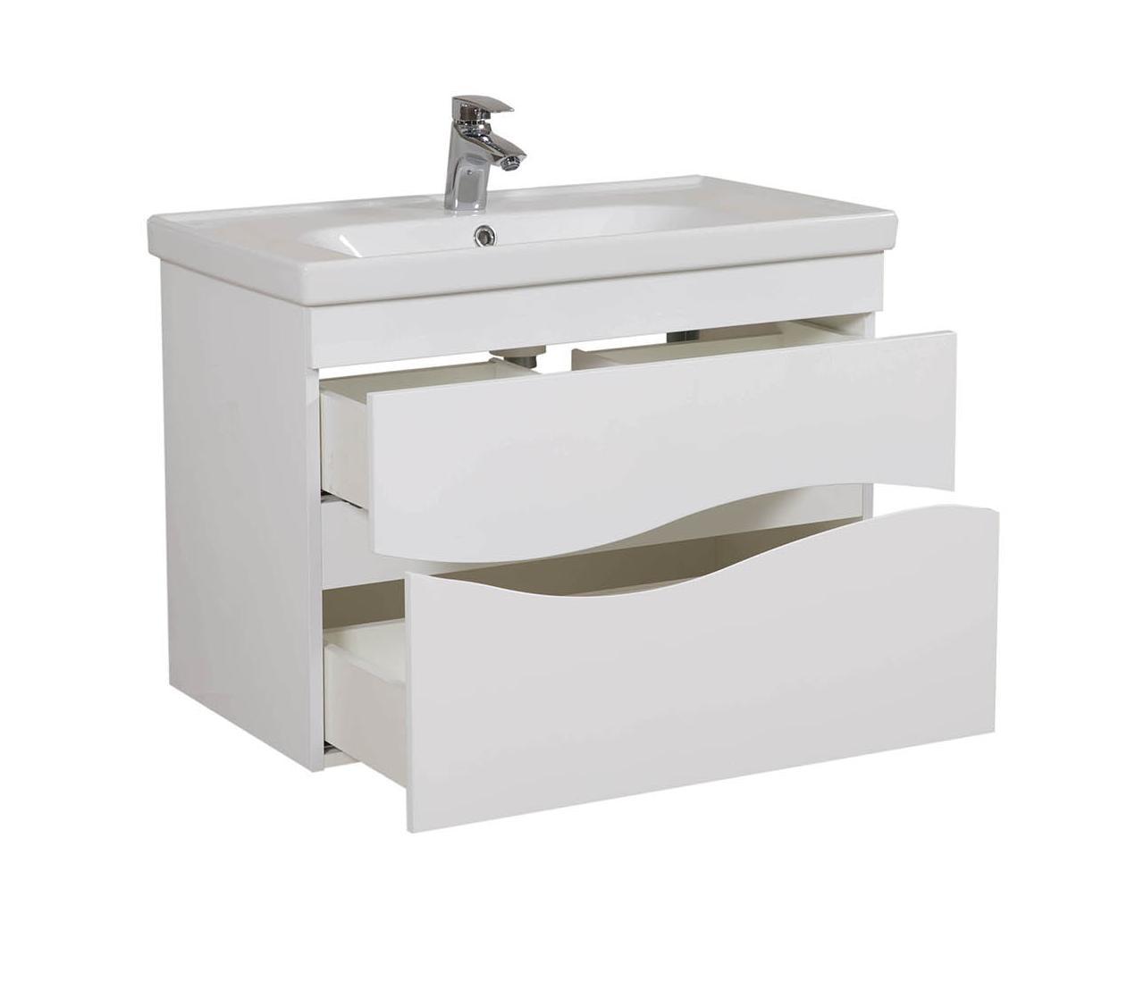 Шафка з умивальником підвісна Альфа Frame 80, Аква Родос - Зображення 273776-d863e.jpg