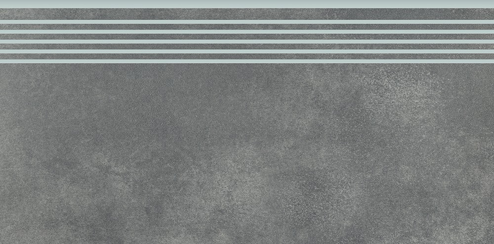 Сходинка пряма City Squares Grey 298x598x8 Cersanit - Зображення