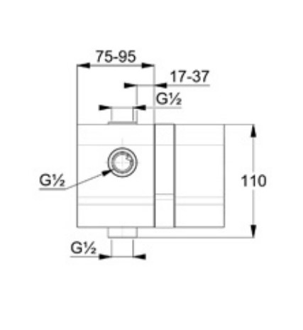 Встроенная часть смесителя Pure&Easy (38636), Kludi - Зображення 284479-ac26d.jpg