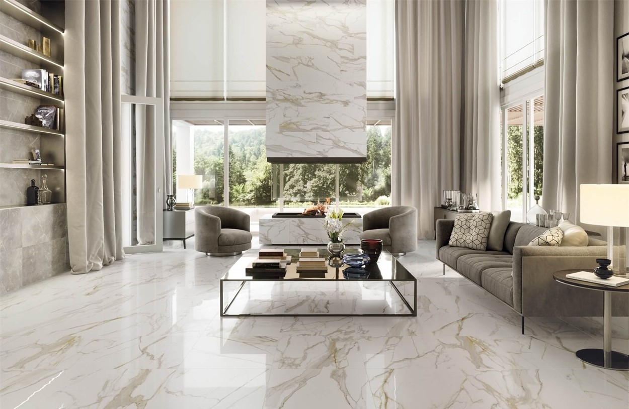 Плитка керамогранітна Calacatta Gold 120 LUX 600x1200x11 Azteca - Зображення 288684-b7fbb.jpg