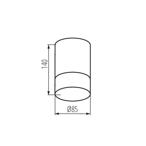 Точковий світильник LUNATI GU10 W (29040), Kanlux - Зображення 29040--.jpg