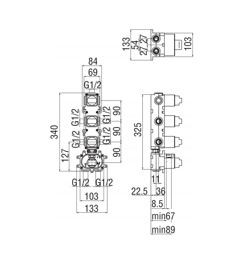 Вбудована частина змішувача (WE00103), Nobili - Зображення 290634-06765.jpg