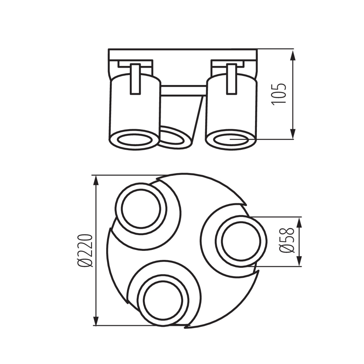 Спот LAURIN EL-30 B (29127), Kanlux - Зображення 29127--.jpg