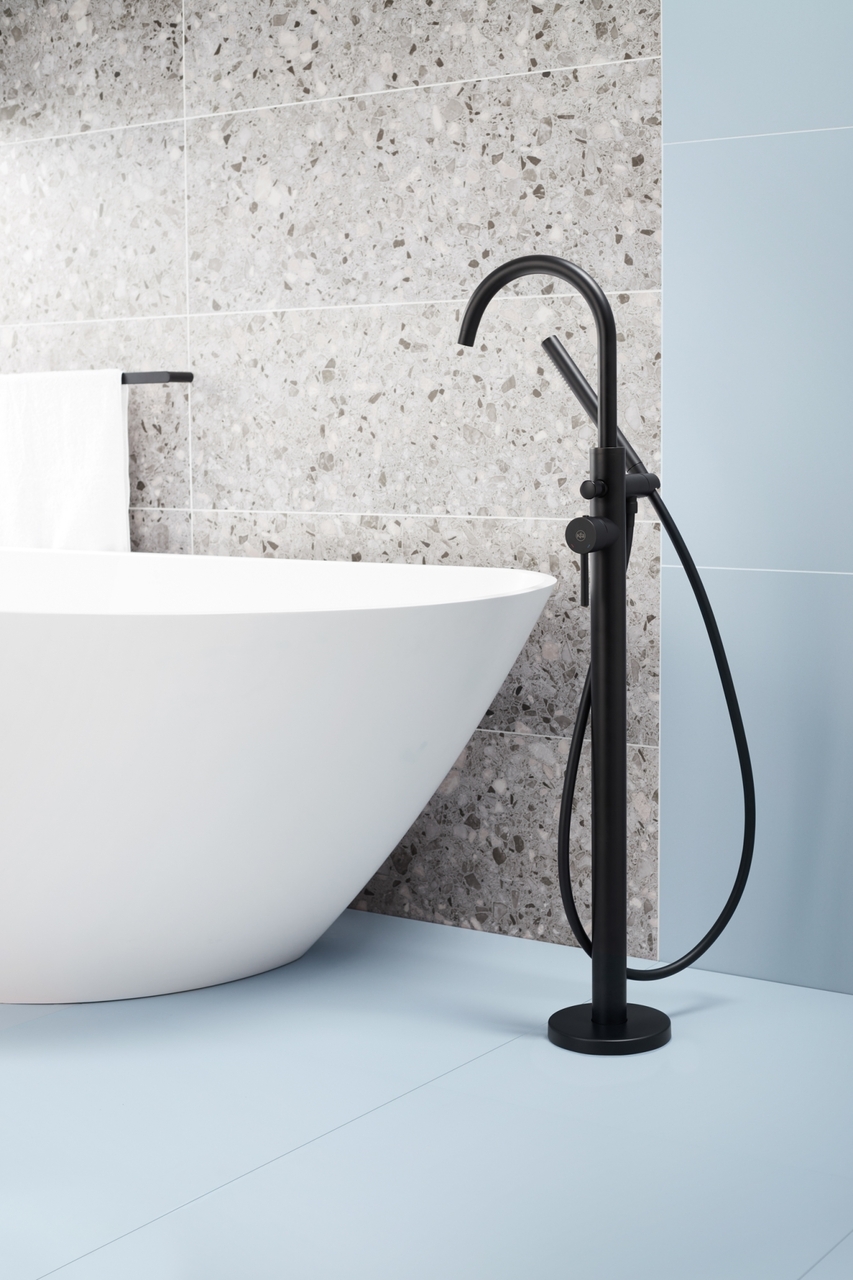 Змішувач підлоговий для ванни MOZA BLACK 5035-510-81 KFA ARMATURA - Зображення 2915914-a4962.jpg