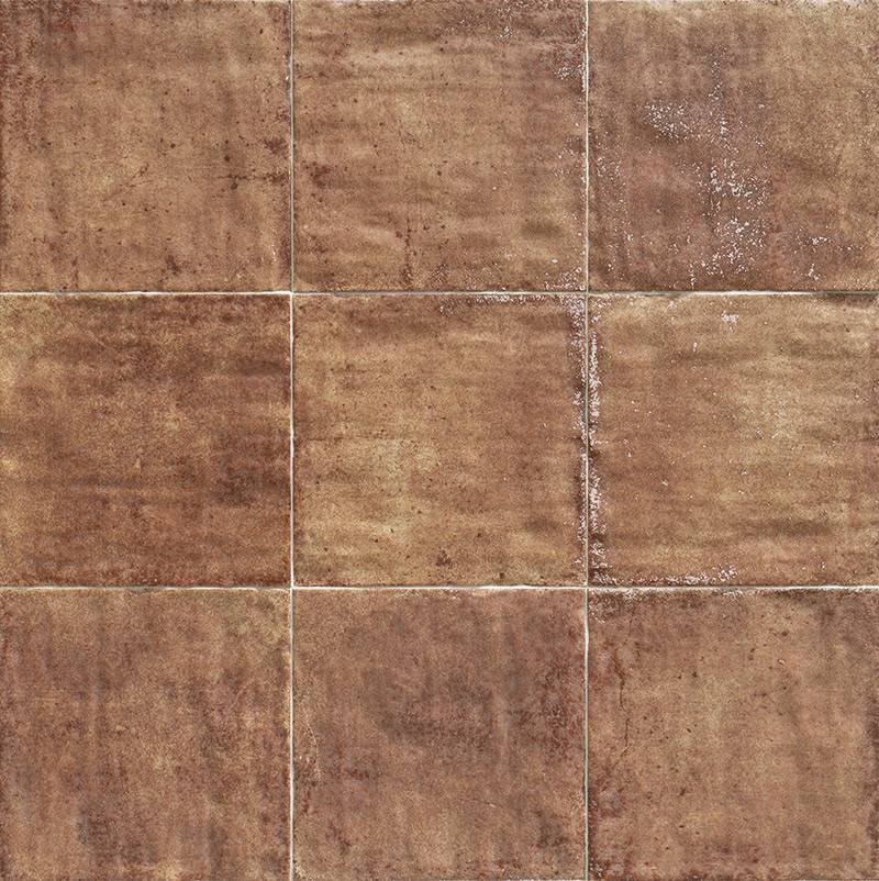 Плитка керамогранітна Tuscania Brown 200x200x9 Mainzu - Зображення