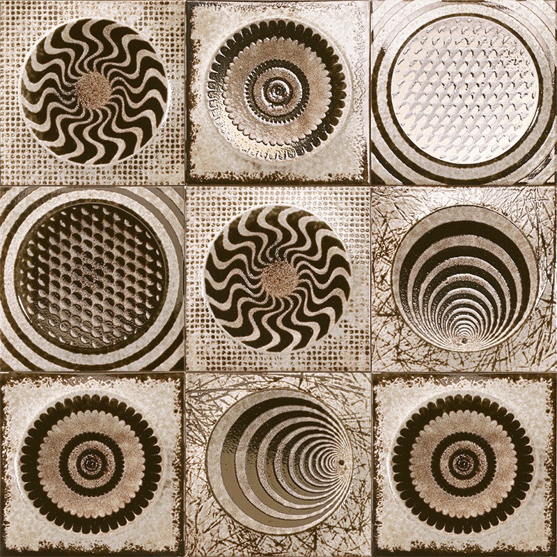 Плитка стінова Artigiano Shapes Cream 200x200x9 Mainzu - Зображення